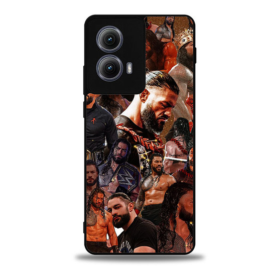 Roman reigns collage Motorola Moto Edge Case