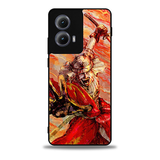 Rurouni Kenshin Shishio Art Motorola Moto Edge Case