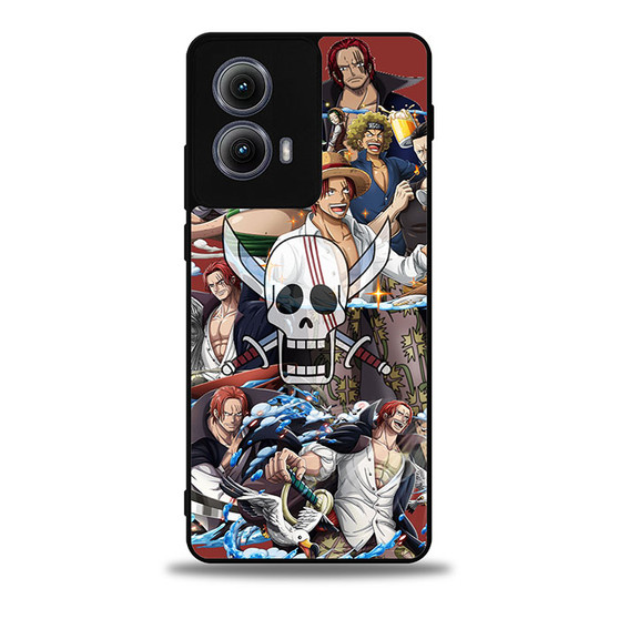 Shanks Red Hair One Piece Motorola Moto Edge Case