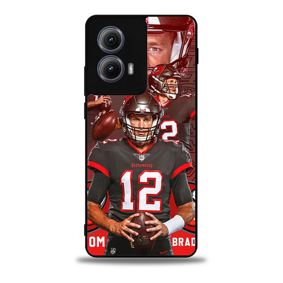 Tampa Bay Buccaneers Tom Brady 1 Motorola Moto Edge Case