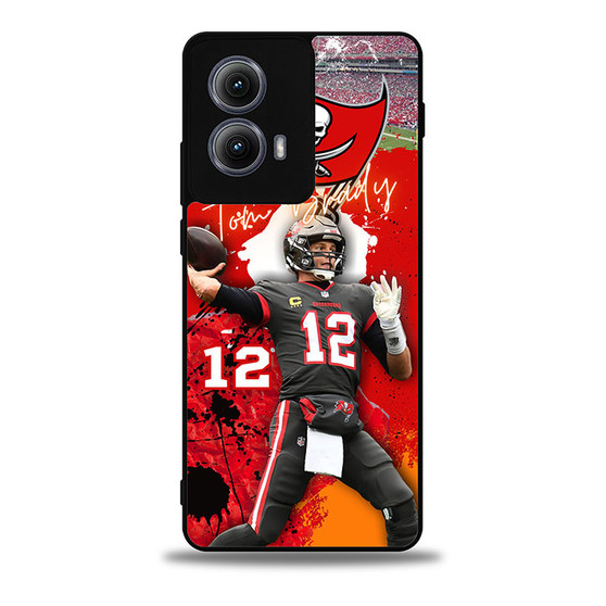 Tampa Bay Buccaneers Tom Brady 2 Motorola Moto Edge Case