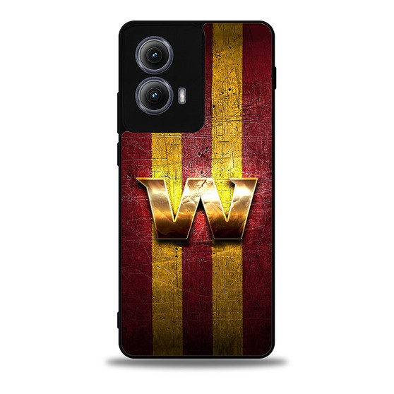 Washington Commanders Gold Motorola Moto Edge Case