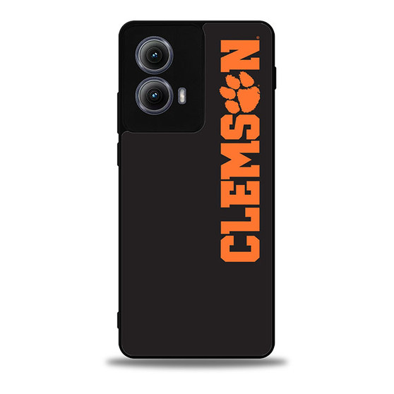 American Football Clemson Tigers 2 Motorola Moto Edge Case