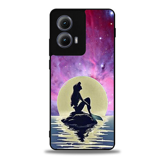 ariel the little mermaid moon Motorola Moto Edge Case