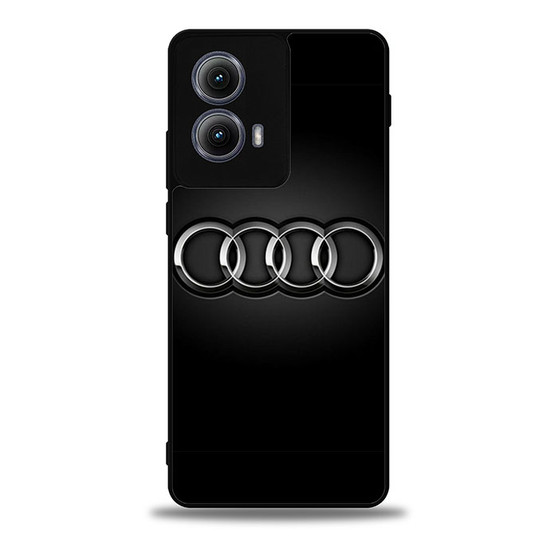 Audi Logo 2 Motorola Moto Edge Case