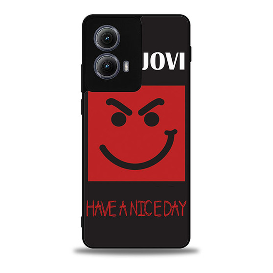 bon jovi have a nice day Motorola Moto Edge Case