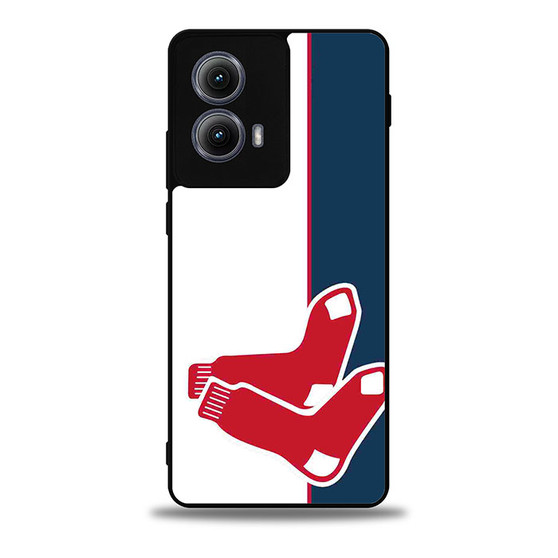 Boston Red Sox 6 Motorola Moto Edge Case