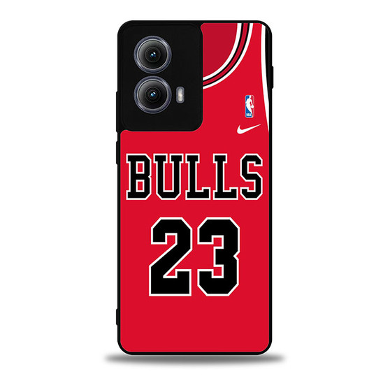 bulls basketball jersey Motorola Moto Edge Case