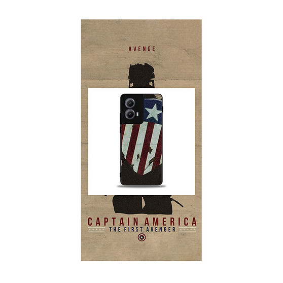 Captain America The First Avenger Motorola Moto Edge Case