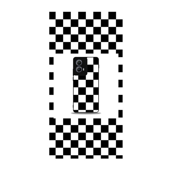 Checkerboard Distortion Motorola Moto Edge Case