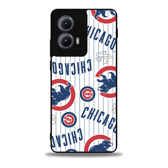 Chicago Cubs 1 Motorola Moto Edge Case