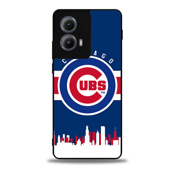 Chicago Cubs 4 Motorola Moto Edge Case