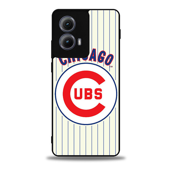Chicago Cubs Baseball Team Motorola Moto Edge Case