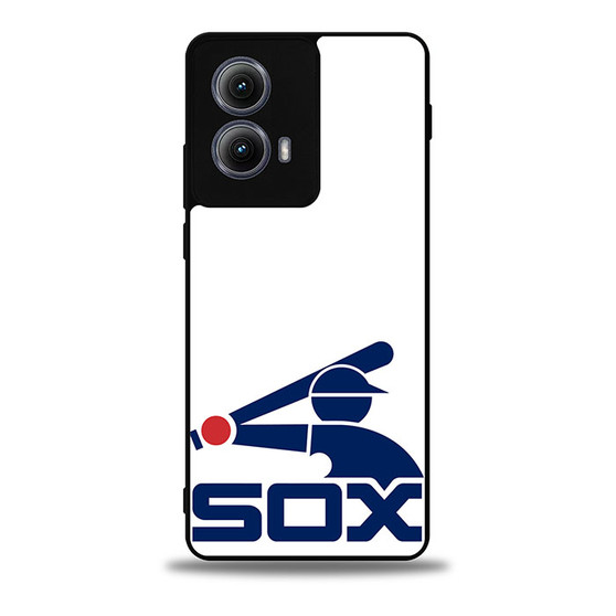 Chicago White Sox 3 Motorola Moto Edge Case