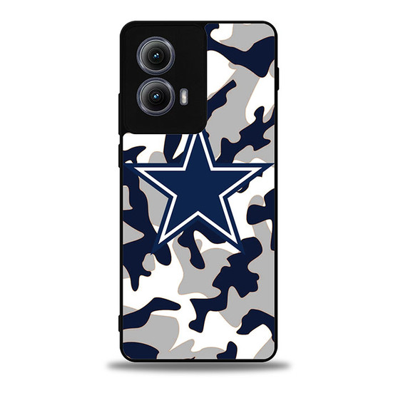 cowboys camo Motorola Moto Edge Case