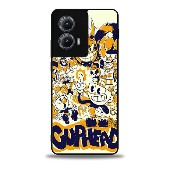 Cuphead 1 Motorola Moto Edge Case
