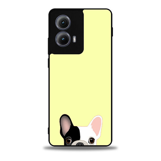 Cute French Bulldog Yellow Motorola Moto Edge Case