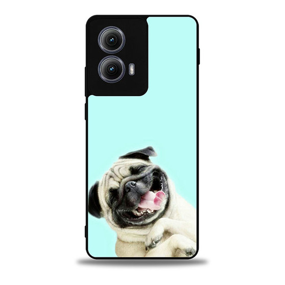 Cute Pug 2 Motorola Moto Edge Case