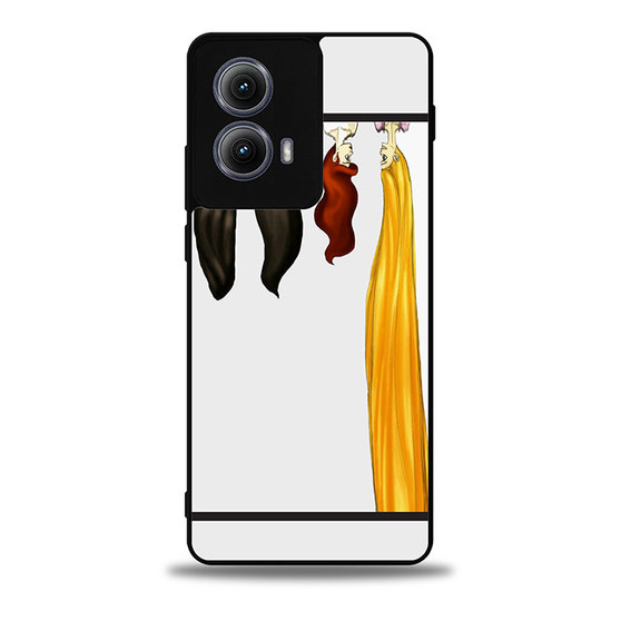 Disney Princess Hanging Motorola Moto Edge Case