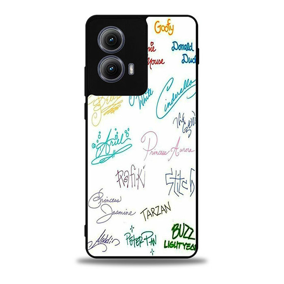disney signature Motorola Moto Edge Case