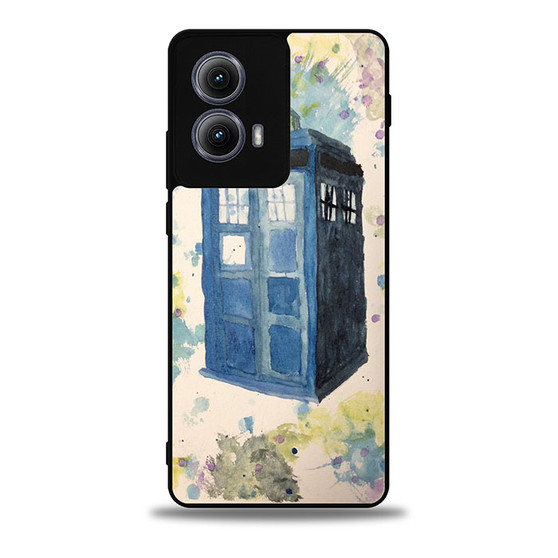 doctor who paint Motorola Moto Edge Case