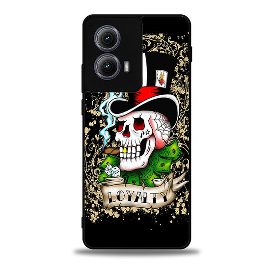 ed hardy and christian audigier Motorola Moto Edge Case