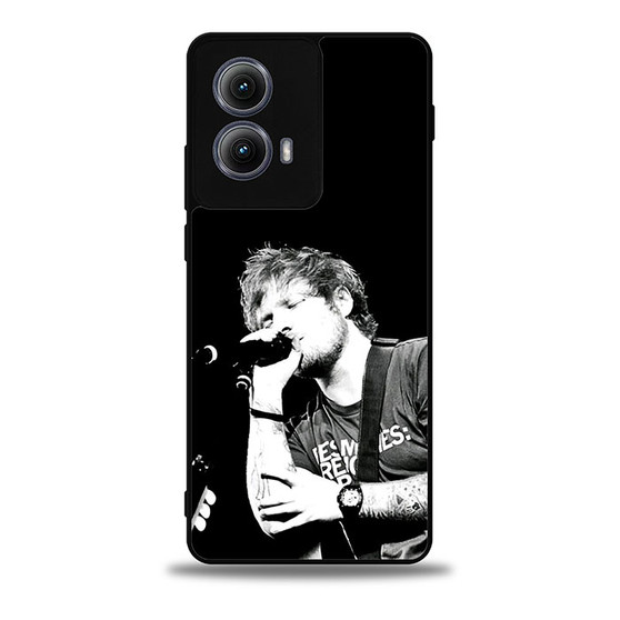 Ed Sheeran Black and White Motorola Moto Edge Case