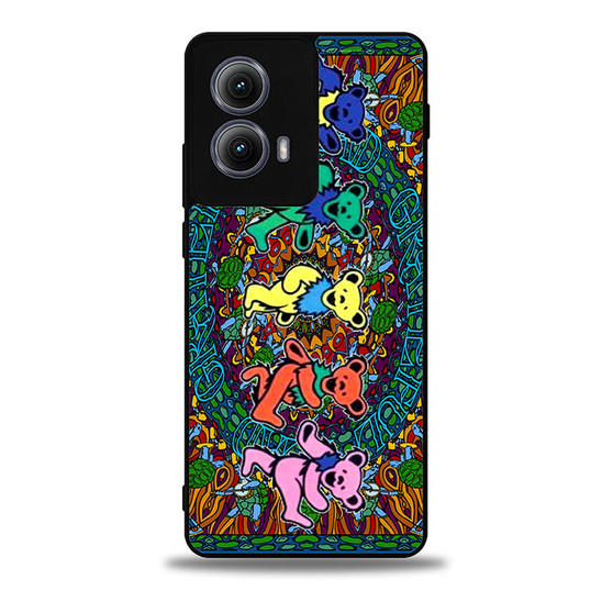 Grateful dead and dancing bears Motorola Moto Edge Case