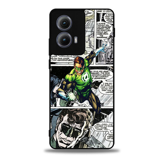 Green Lantern in Comic Motorola Moto Edge Case
