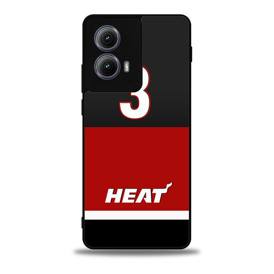heat number 3 wade Motorola Moto Edge Case
