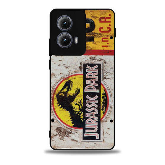 jurassic park ticket Motorola Moto Edge Case