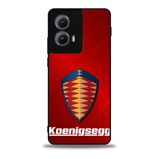 Koenigsegg Red Motorola Moto Edge Case