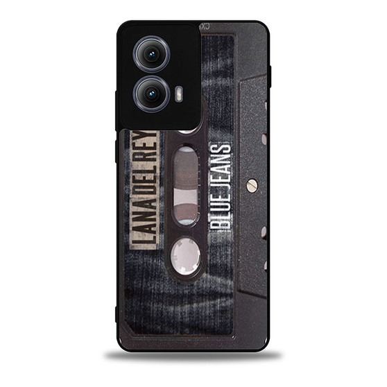 lana del rey blue jeans tape Motorola Moto Edge Case