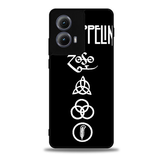 led zeppelin logo Motorola Moto Edge Case