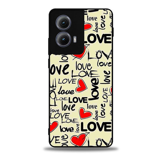 Love Motorola Moto Edge Case