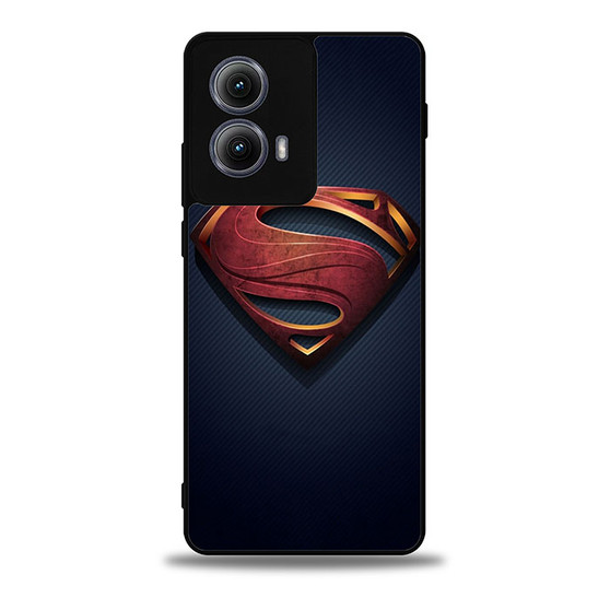man of steel suit Motorola Moto Edge Case