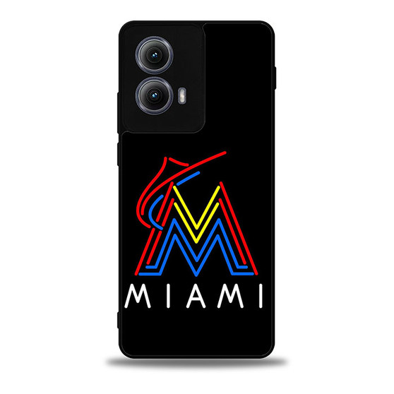 Miami Marlins Motorola Moto Edge Case