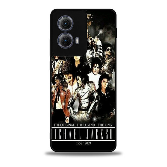 Michael Jackson The Legend The king Motorola Moto Edge Case