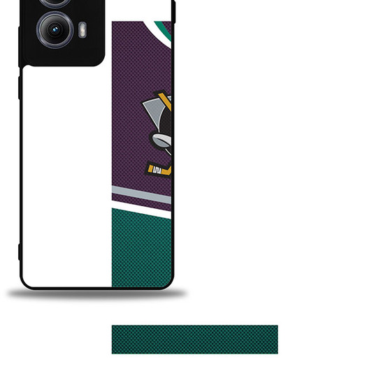 mighty ducks hockey jersey Motorola Moto Edge Case