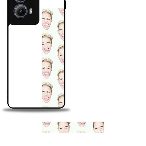 Miley Cyrus Expression Motorola Moto Edge Case