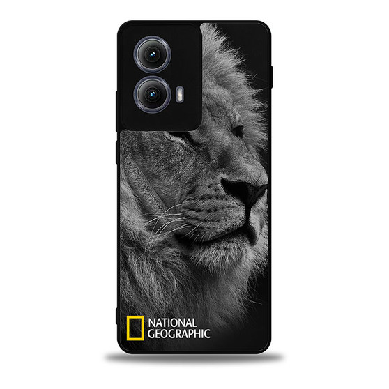 National Geographic Lion Motorola Moto Edge Case