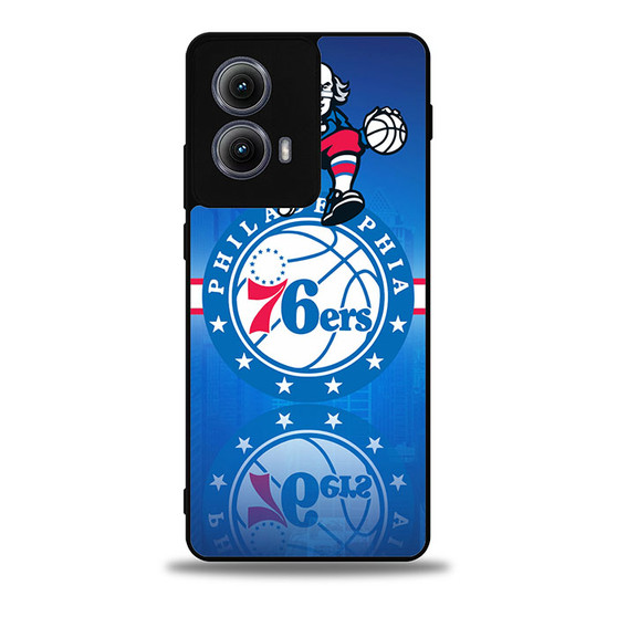 nba philadelphia 76ers Motorola Moto Edge Case