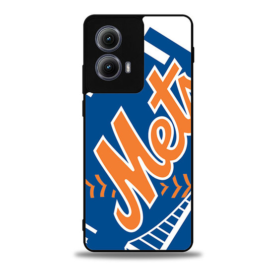 New York Mets Baseball Team 2 Motorola Moto Edge Case