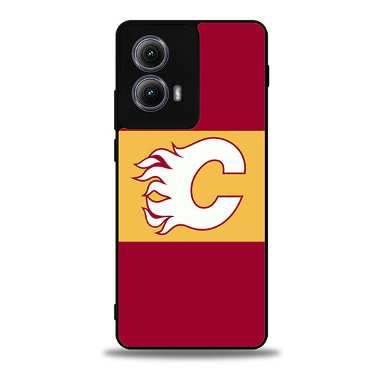 NHL Calgary Flames 1 Motorola Moto Edge Case