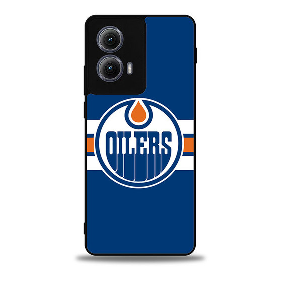 NHL Edmonton Oilers 1 Motorola Moto Edge Case