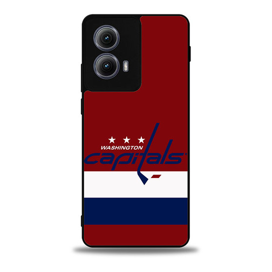 NHL Washington Capitals 6 Motorola Moto Edge Case