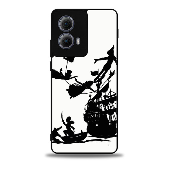 Peter Pan Against Hook Motorola Moto Edge Case