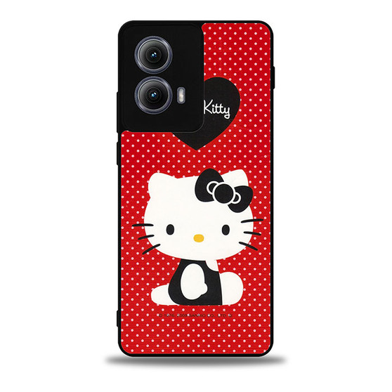 Red Hello Kitty Motorola Moto Edge Case