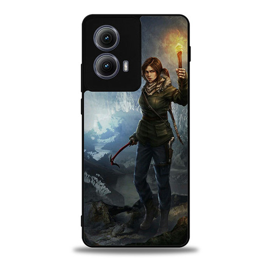 Rise Of the Tomb Rider 2 Motorola Moto Edge Case