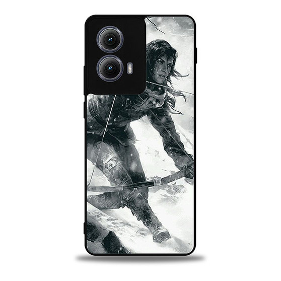 Rise Of the Tomb Rider 3 Motorola Moto Edge Case